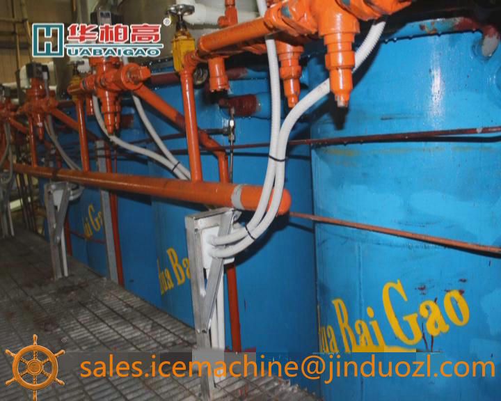 Large Tube Ice Machine For Ice Plant 120 Ton Per Day
