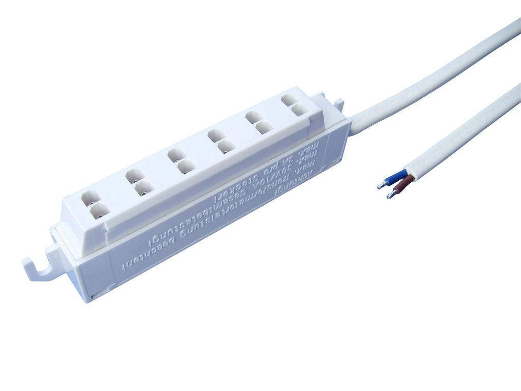 30V LED Connceting Cable 6fold Junction Box