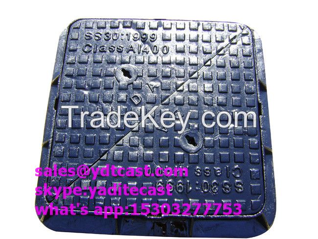 cast iron manhole cover en124