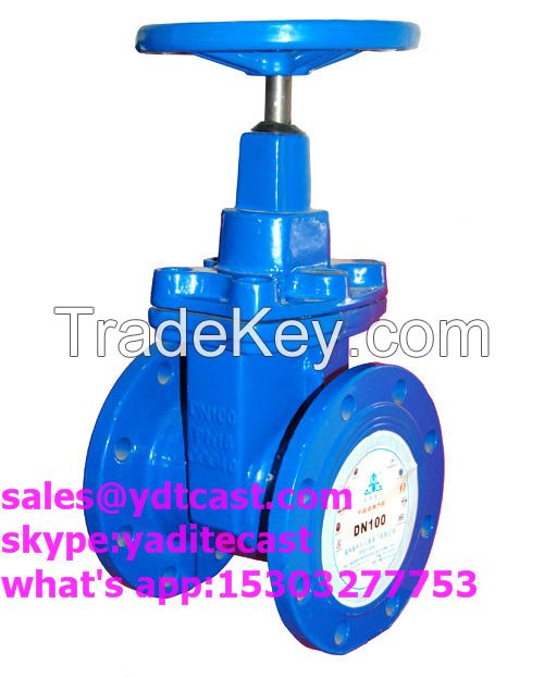 cast iron gate valve hot in sales