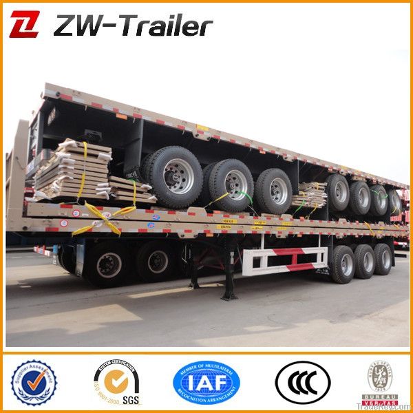 Widely Used 2/3 Axles 70T 40ft Container Trailer