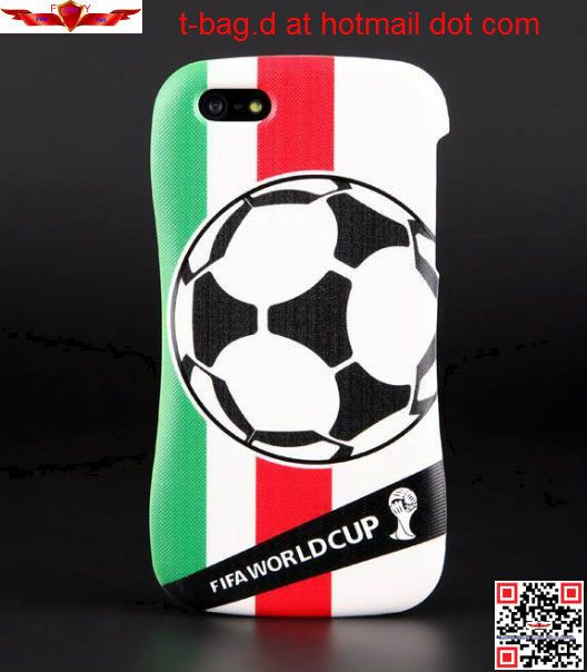 New 2014 FIFA Brazil World Cup Zinc Alloy Bumper With PC Back Cover Cases For Iphone 5 5S
