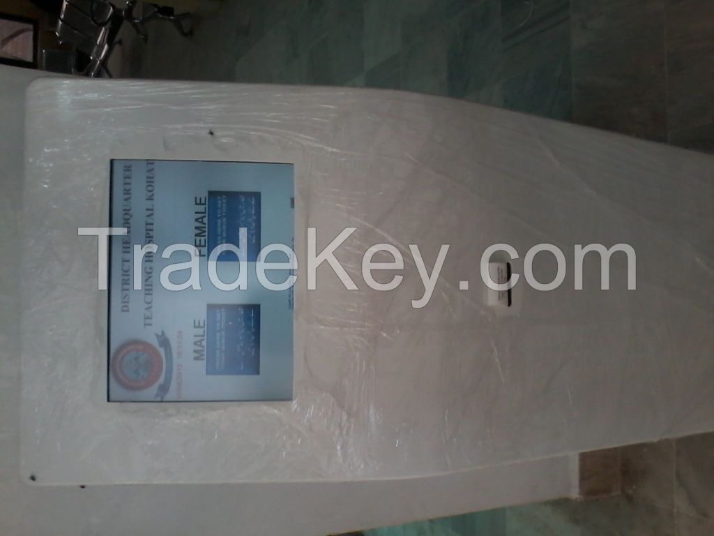 qmatic system/queue management system, token machine, queue, token calling system