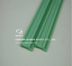 Extruded ABS Building Plastic Gray Strip Profile