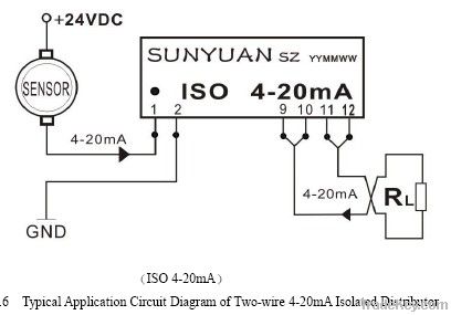 4-20mA CURRENT Input Super-mini Signal Converters Isolation Amplifier