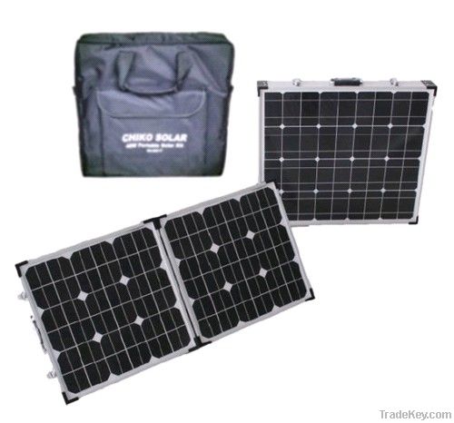 80W folding solar panel