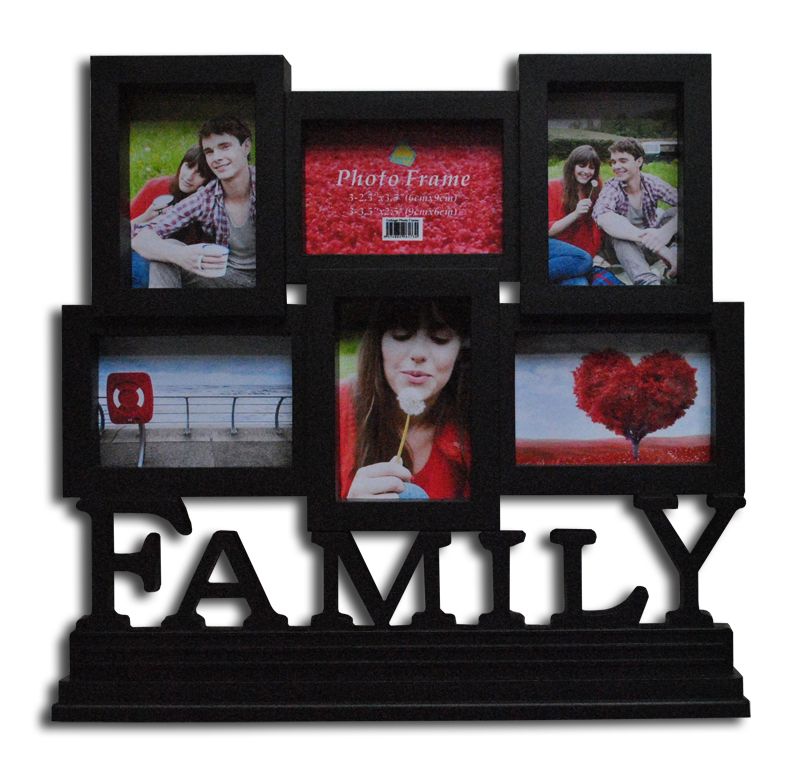 plastic injection beautiful  FAMILY photo frames