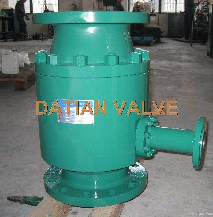 Automatic recycle valve