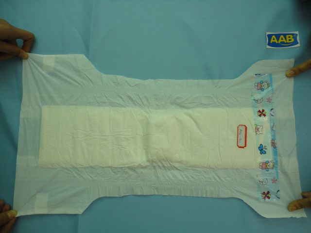 economic disposable PE film baby diaper CE FDA ISO9001 ISO14001