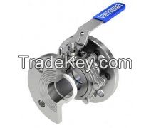 Flanged 2 Pieces Ball Valves