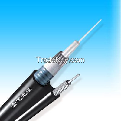 GYXTC8S aerial or underground single mode 12 core Optical fiber Cable