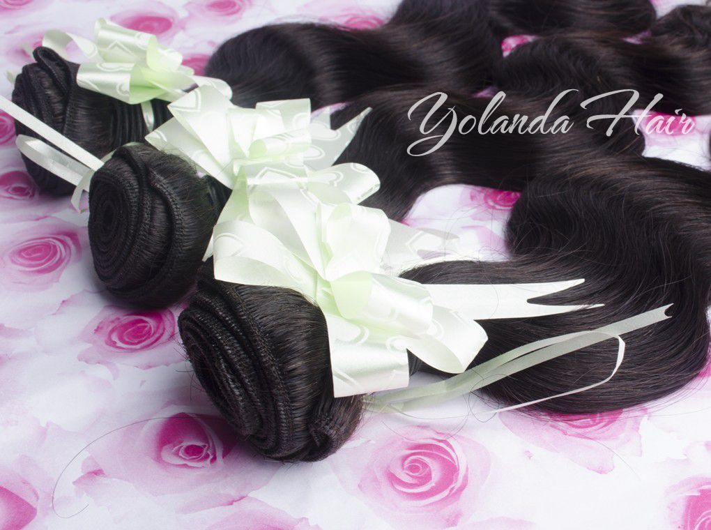 Brazilian Virgin Hair Extension Body wave 1PCS,8in-30in,Free shipping By DHL