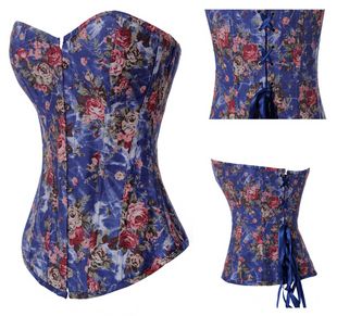 2014 Summer Dress Sexy Corset Gothic Dress Waist Training Corsets And Bustiers