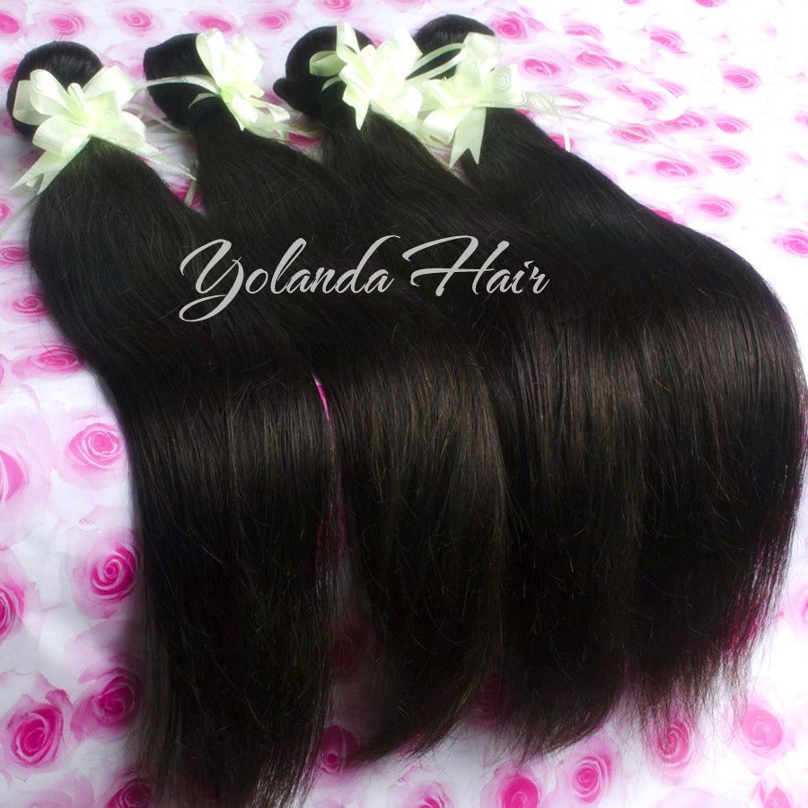 Brazilian Straight hair ,Virgin Hair extensions,Tangle Free  1PC HAIR