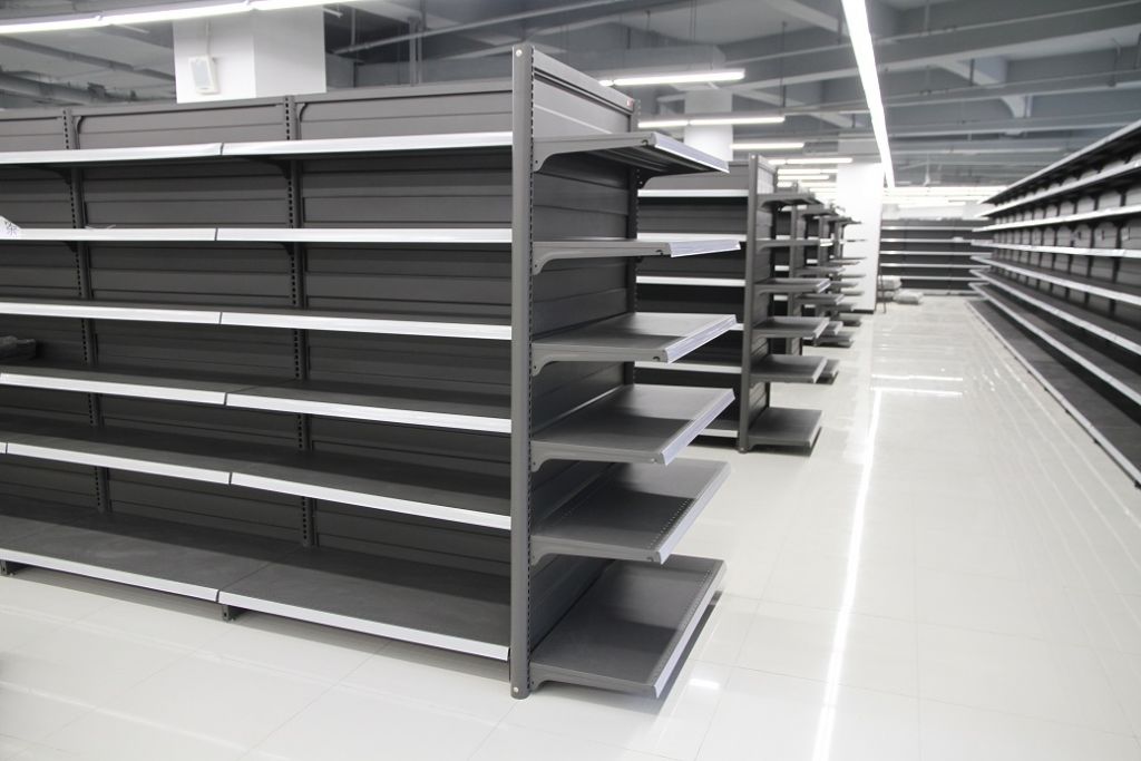 2014 high quality double sided heavy duty  metal supermarket equipment