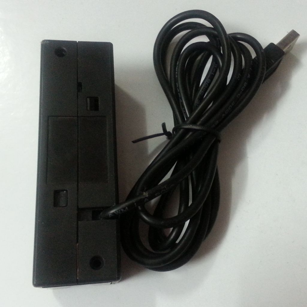 Mini portable -3Track USB Port Customized ISO-7811, 7812 Manual Swipe Card Reader/Magnetic Card Reader