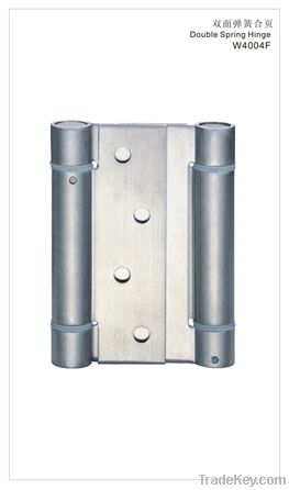 Door Hinge W4004F-4"x2-P2, Double Spring, Stainless Steel