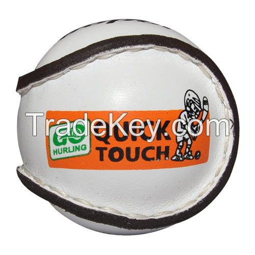 Hurling/Sliotar Balls-Go Game Sliotars-Leather Made Inside Core-Hand Stiched