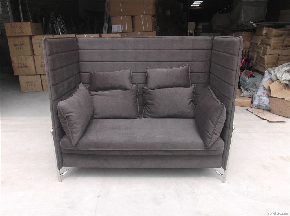 Alcove high back sofa