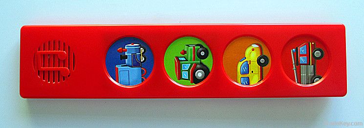 Four Buttons Sound Module for Child's Sound Book
