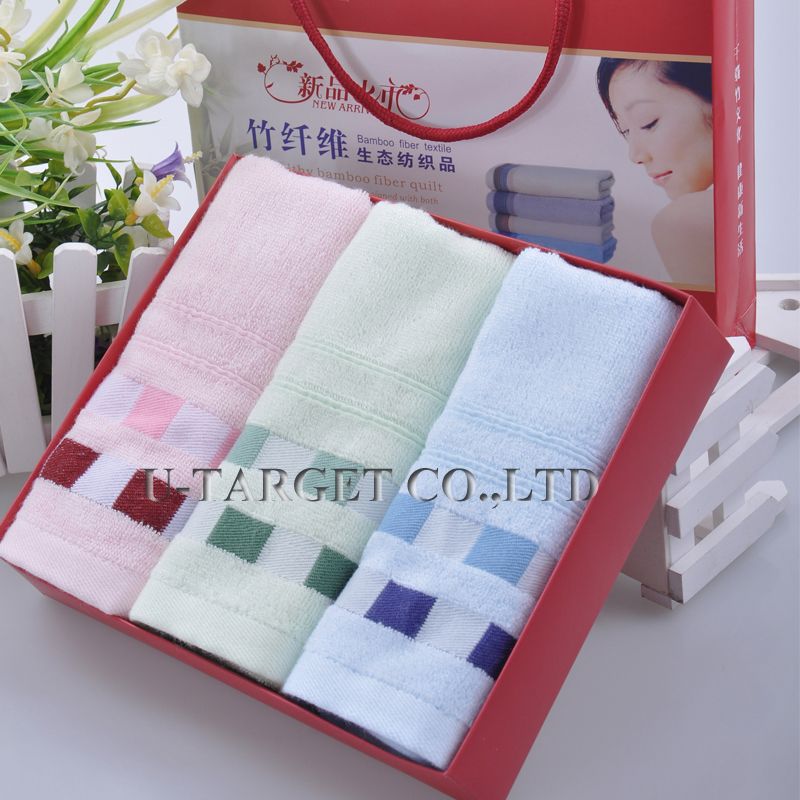 70% Bamboo fiber+30% cotton 32x76cm Home Towel Wholesale Beach Towels