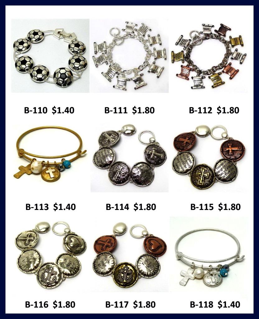 Fashion and Costume Bracelets