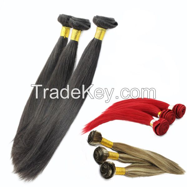 Brazilian virgin hair straight 3pcs Lot FS hair products 100% unprocessed virgin human hair weave Brazilian straight hair