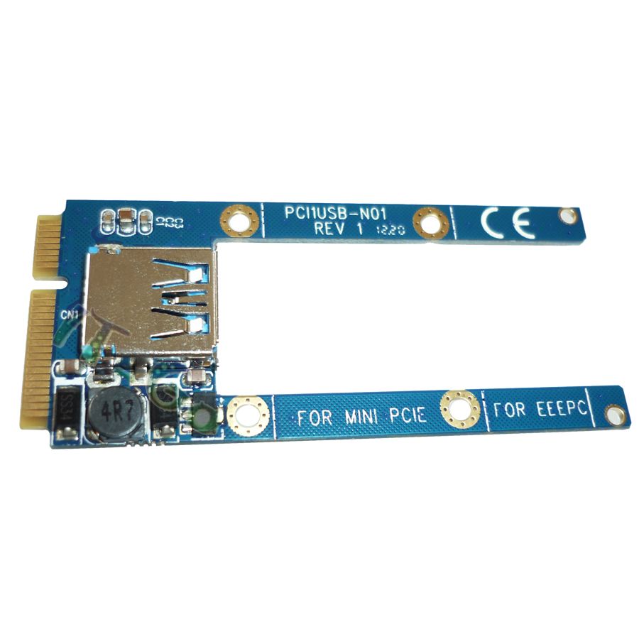 Factory supply directly USB to Mini PCIe Adapter for EEEPC and mPCIe