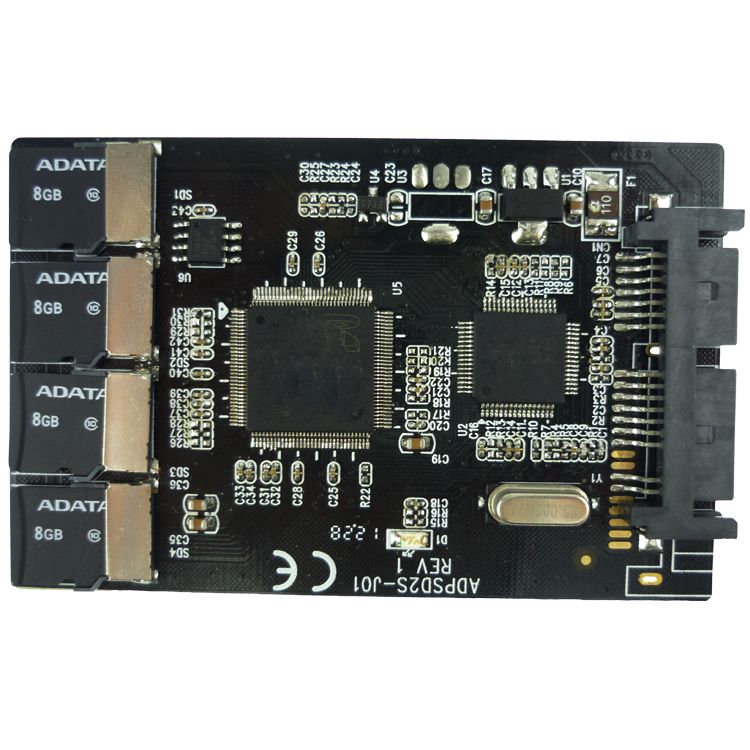 high quality Quad Micro SD to Micro SATA Adapter