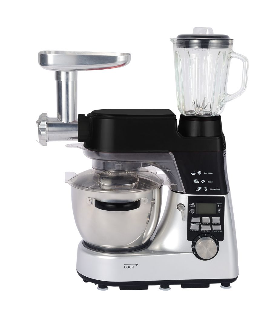 Heating function 4in1 stand mixer