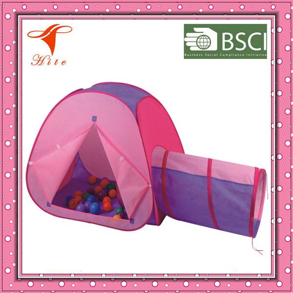 Collapsible Non-woven Children Tent With Tunnel