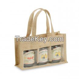 customer eco-friendly reusable degrable jute bag