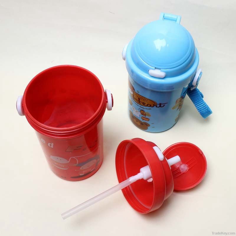 Children's straw bottle