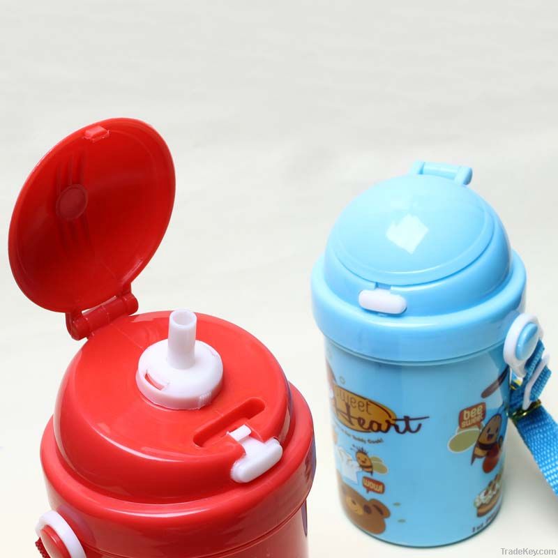 Children's straw bottle