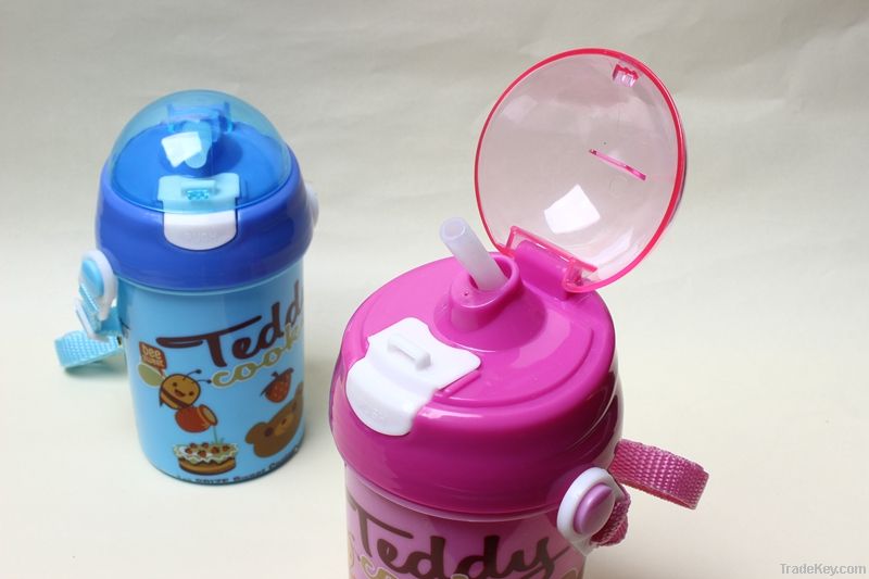 Cartoon children     s water bottle