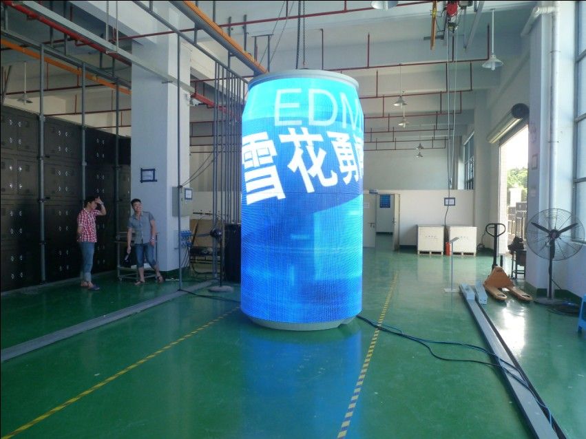 LED can display
