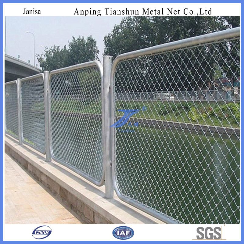 PVC Coated Frame Metal Wire Mesh Fence