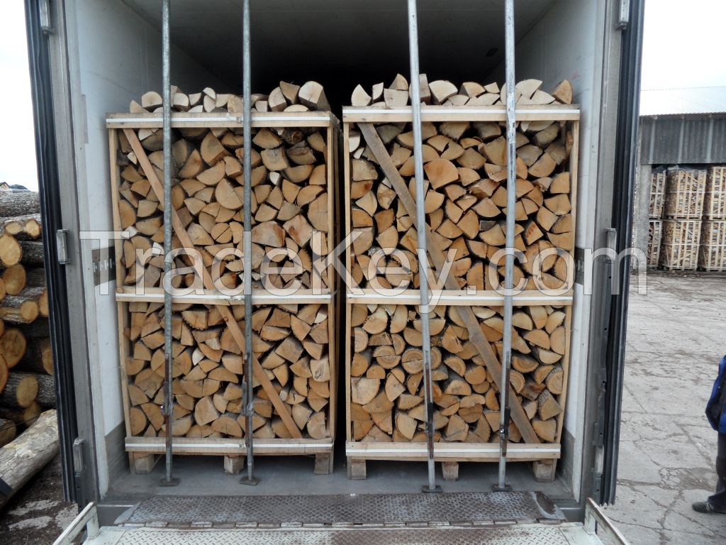 Firewood 1m3-2m3, Firewood bags, briquettes, pellets