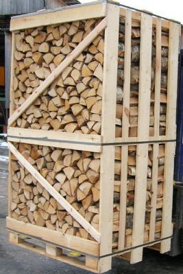 Firewood kiln dried logs, 1.0-2.0 crates and bags