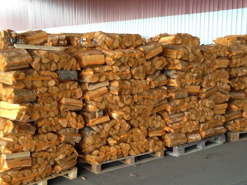 Firewood kiln dried logs, 1.0-2.0 crates and bags