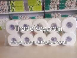 Embossed custom design printed toilet paper