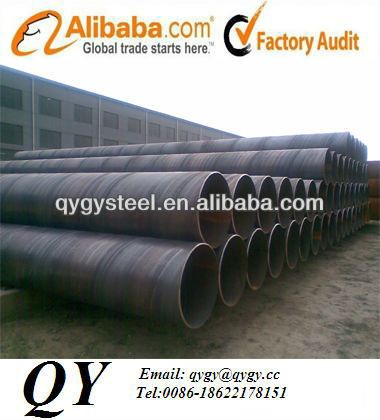 SSAW steel pipe in stock
