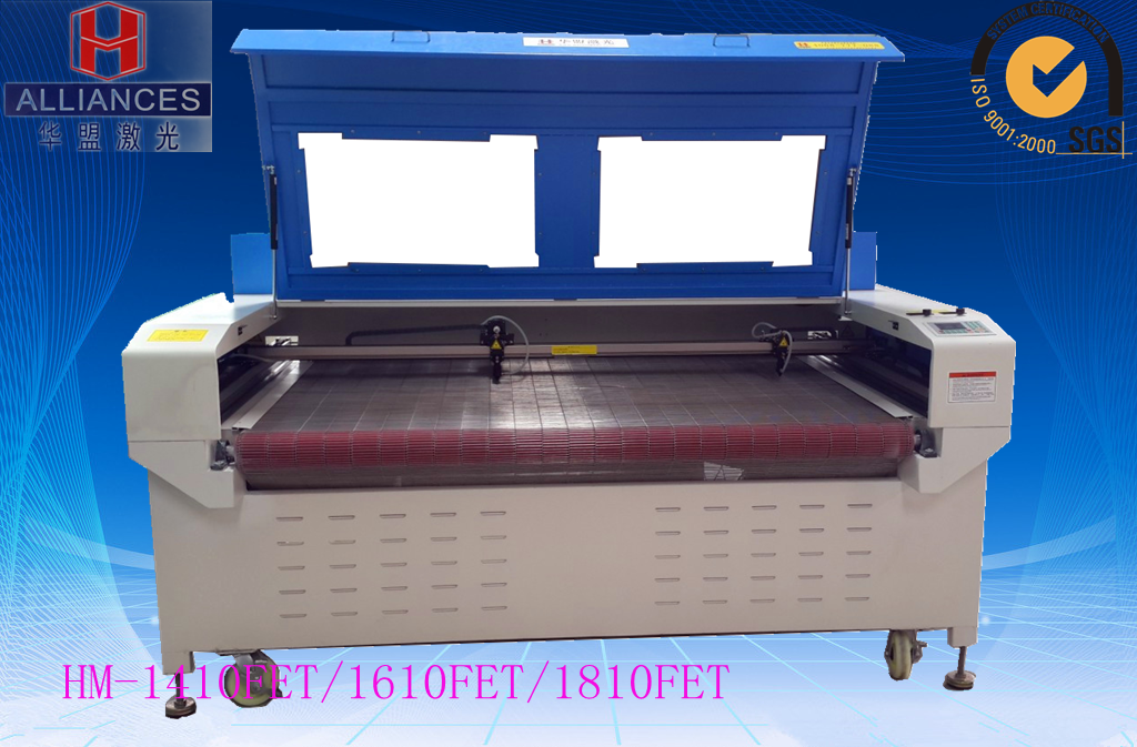 HM-1610 Auto Feeding Double-head Laser Cutting Machine Laser Engraving Machine