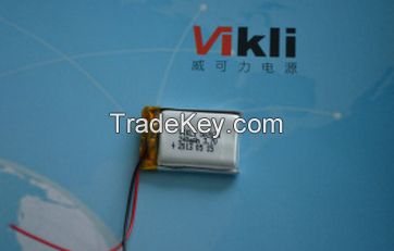 3.7Vlithium pilymer battery