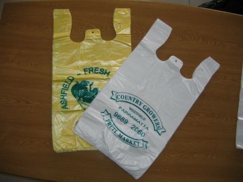 HDPE plastic bags