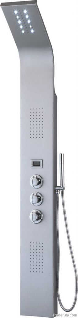 digital temperature contemporary spa furniture shower panel