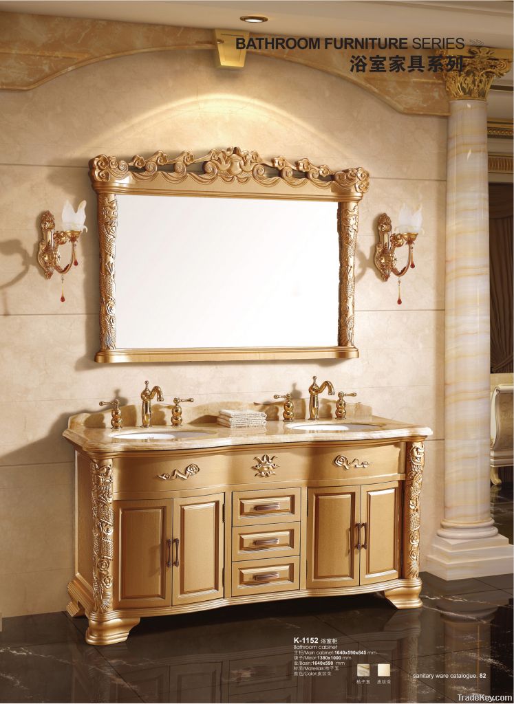 Bathroom Cabinet , Various Style, Made of Marble, Ceramic and Wood
