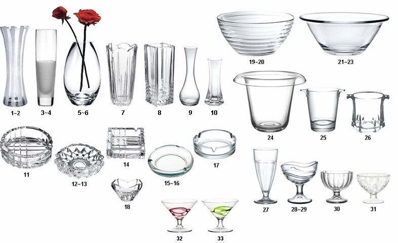 Kitchenware,Glassware and Glass Jars 