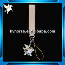 Wholesale high quality leather key chain