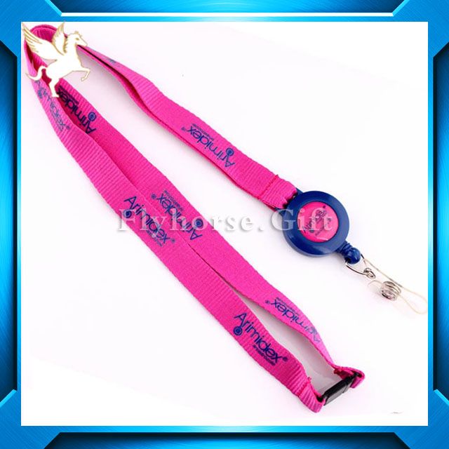 Popular  cheap fashion polyester lanyard 